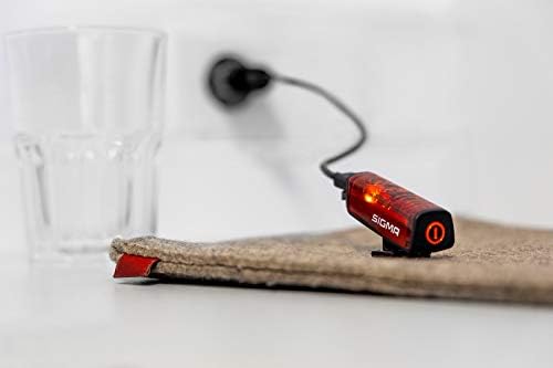 SIGMA Blaze | Akkubetriebenes LED Fahrradrücklicht mit Bremslicht | StVZO zugelassen für sicheres Fahren