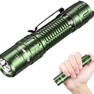 Wurkkos TD02 LED Taschenlampe – 2000 Lumen, USB-C, IP68 wasserdicht für Outdoor- und Indoor-Abenteuer