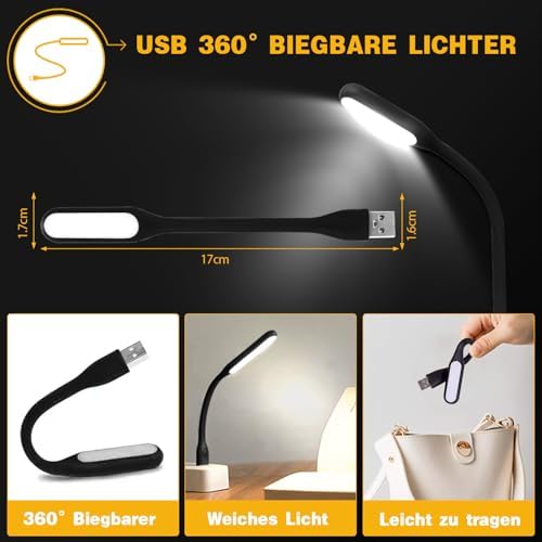 ClimeCo LED Taschenlampe Aufladbar 500.000 Lumen – Extrem helle, wasserdichte Taschenlampe für Outdoor Notfälle