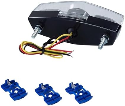 Lucas LED-Rücklicht - Getöntes Design mit KZB für stilvolle Motorradausfahrten