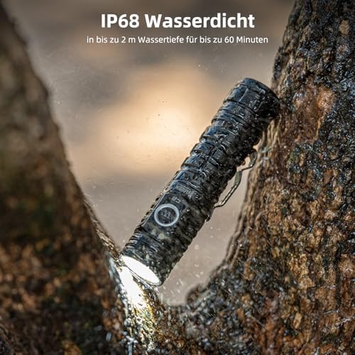WUBEN C2 LED Taschenlampe 2000 Lumen USB Aufladbar, IP68 Wasserdicht für Camping & Notfälle