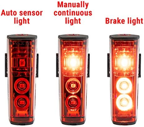 SIGMA Blaze | Akkubetriebenes LED Fahrradrücklicht mit Bremslicht | StVZO zugelassen für sicheres Fahren