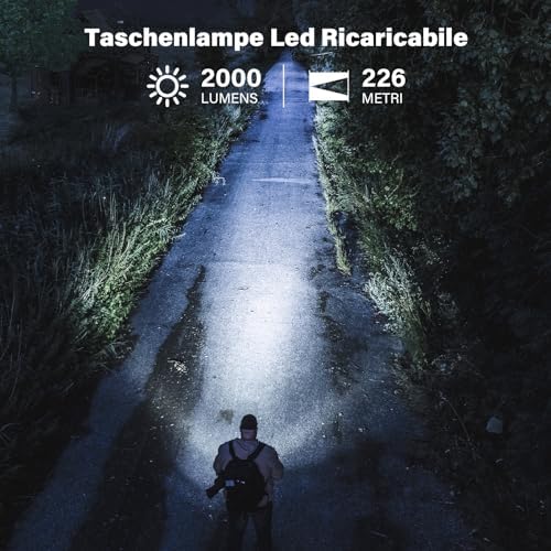 Sofirn SC31 Pro Taschenlampe 2000 Lumen Wiederaufladbar Wasserdicht für Outdoor Abenteuer